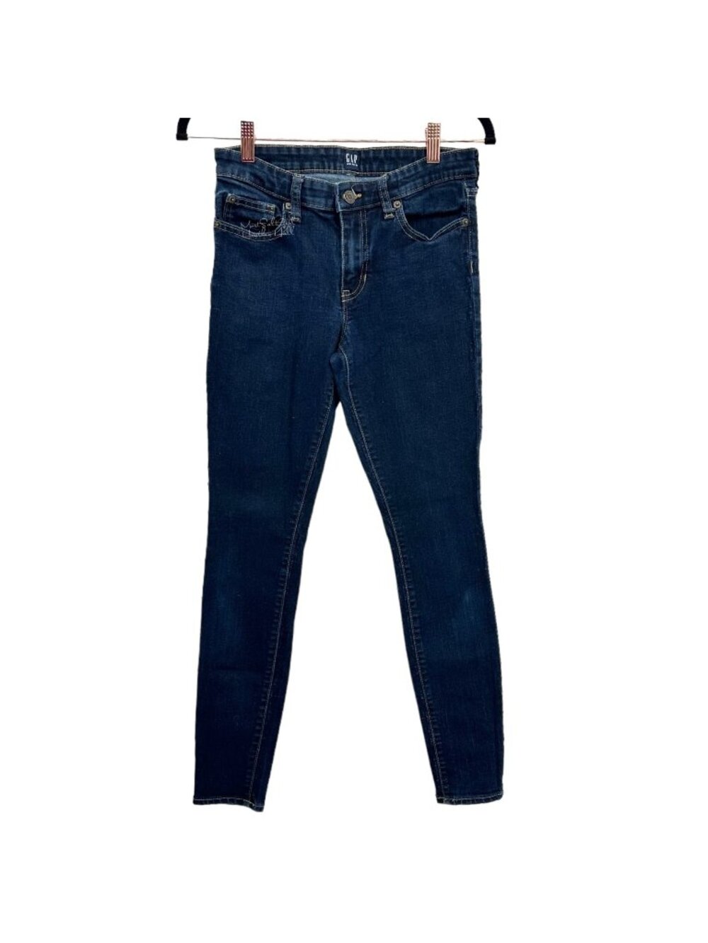 Gap Denim Dark Wash Legging Jean 27